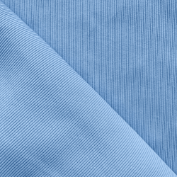 Ткань Кашкорсе, 420гм/2, 110см, цвет Светло-Голубой (на отрез)  в Норильске