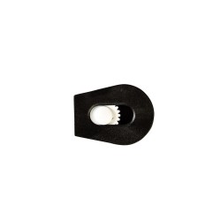 Зажим для шнура 4 мм KL цвет Чёрный + Белый (поштучно)  в Норильске