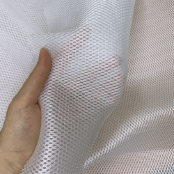 Сетка 3D трехслойная Air mesh 160 гр/м2, цвет Белый (на отрез)  в Норильске