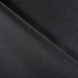 Ткань Кордура (Китай) (Оксфорд 900D), цвет Черный (на отрез)  в Норильске