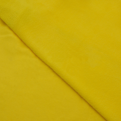 Флис Односторонний 180 гр/м2, Желтый (на отрез)  в Норильске