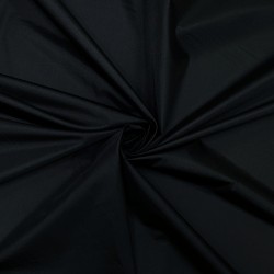 Ткань Дюспо 240Т WR PU Milky, цвет Черный (на отрез)  в Норильске