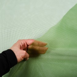 Москитная сетка (мягкая), цвет Темно-Зеленый (на отрез)  в Норильске