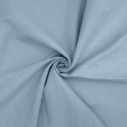 Ткань Перкаль, цвет Серый (на отрез) (100% хлопок) в Норильске